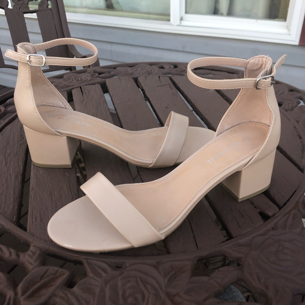 Massini Ankle Strap Heels